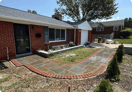 Completed renovation project