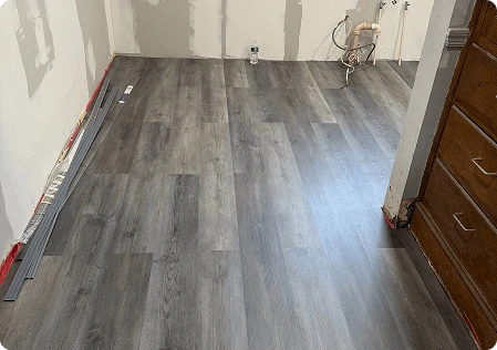 Completed renovation project
