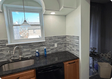 Completed renovation project