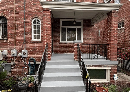 Completed renovation project