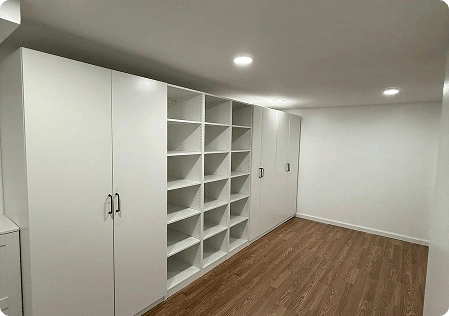 Completed renovation project